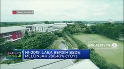 Laba BSDE Melonjak 288,43% di H1-2019