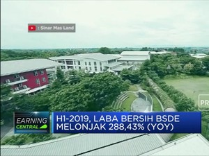 Laba BSDE Melonjak 288,43% di H1-2019