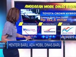 Menteri Baru, Mobil Dinas Baru