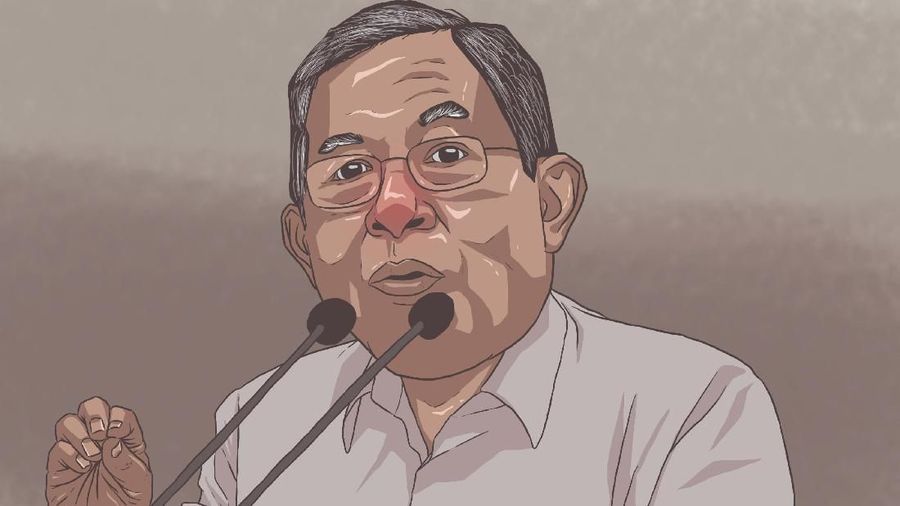 Infografis: Darmin & 42 Tahun Pencapaian Pasar Modal