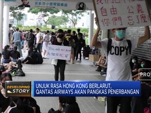 Unjuk Rasa Hong Kong Memuncak, Pelajar Turun Ke Jalan