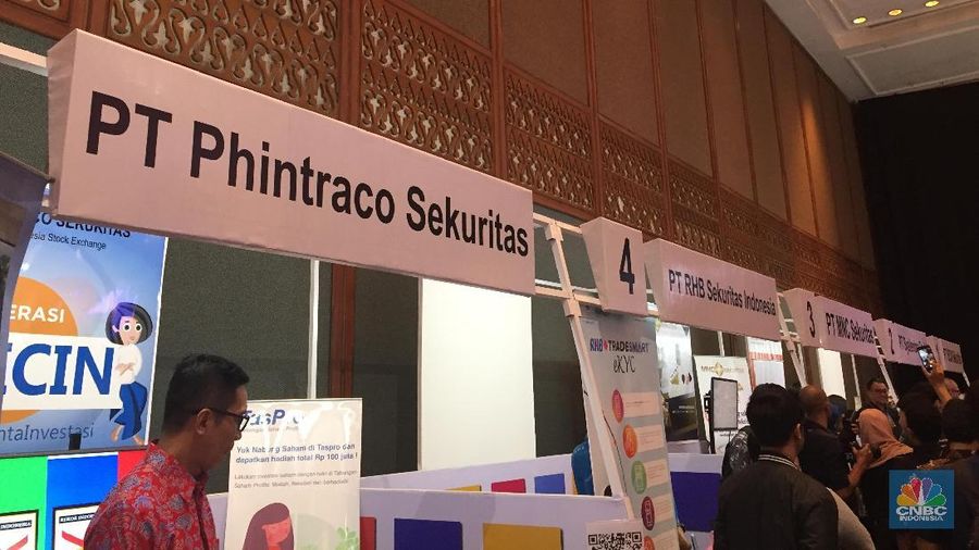 Terhitung ada 72 booth yang terisi dan meramaikan acara ini.
