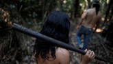 Sementara sepekan terakhir INPE memetakan kebakaran hutan meningkat lebih dari 80 persen. (REUTERS/Ueslei Marcelino)