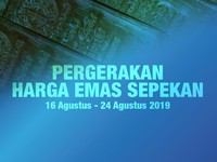 AS-China Saling Balas, Harga Emas Melesat di Akhir Pekan