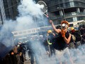 Demo Hong Kong Kembali Ricuh hingga Kim Jong-un Tersenyum