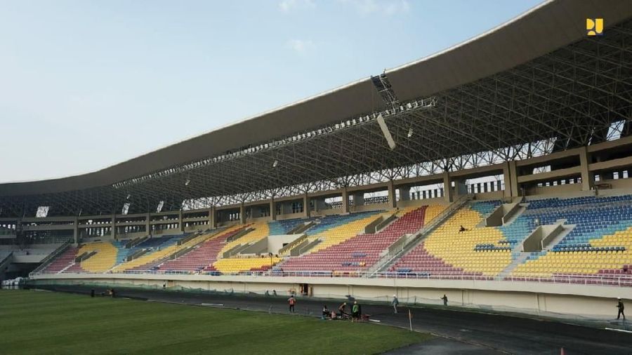 Pembangunan Stadion Manahan Solo Rampung 96%