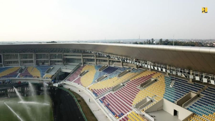Pembangunan Stadion Manahan Solo Rampung 96%