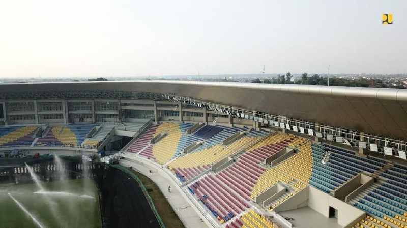 Pembangunan Stadion Manahan Solo Rampung 96%