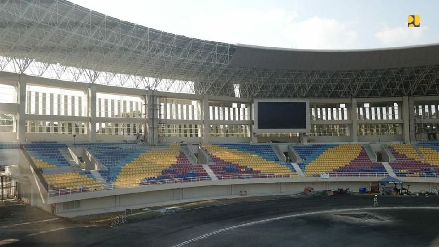 Pembangunan Stadion Manahan Solo Rampung 96%