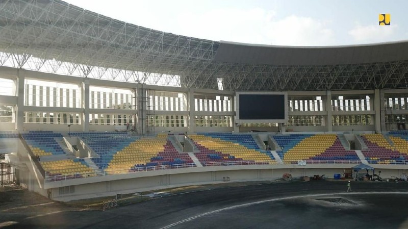 Pembangunan Stadion Manahan Solo Rampung 96%