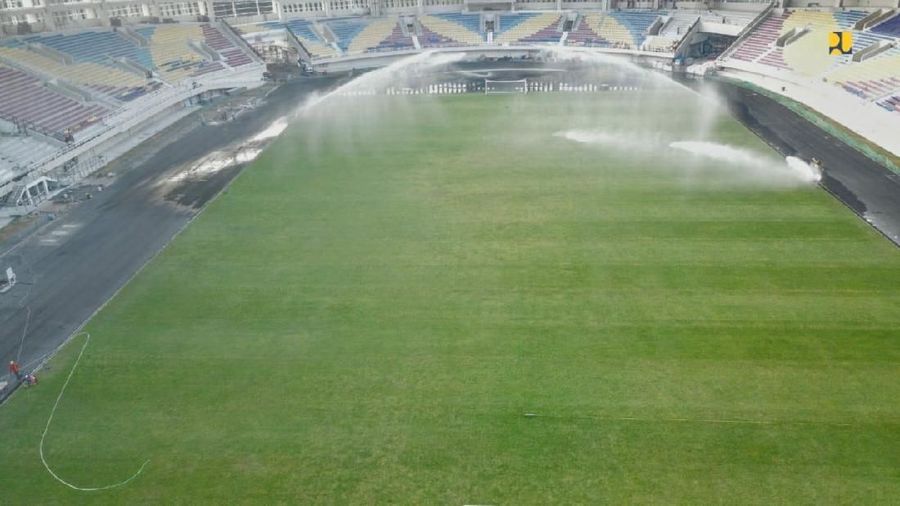 Pembangunan Stadion Manahan Solo Rampung 96%