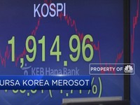 Bursa Korea Merosot Akibat Perang Dagang