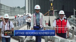 Menteri BUMN : LRT Segera Dioperasikan November 2019