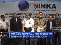 2019, INKA Targetkan Ekspor 250 Kereta ke Bangladesh