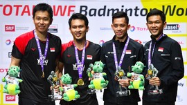 Ganda Putra, Separuh Nyawa Indonesia di Kejuaraan Dunia