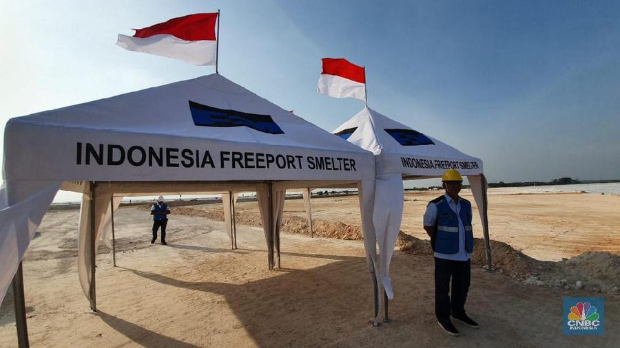 Lahan Smelter Freeport  di Gresik (վ/Wahyu Daniel)