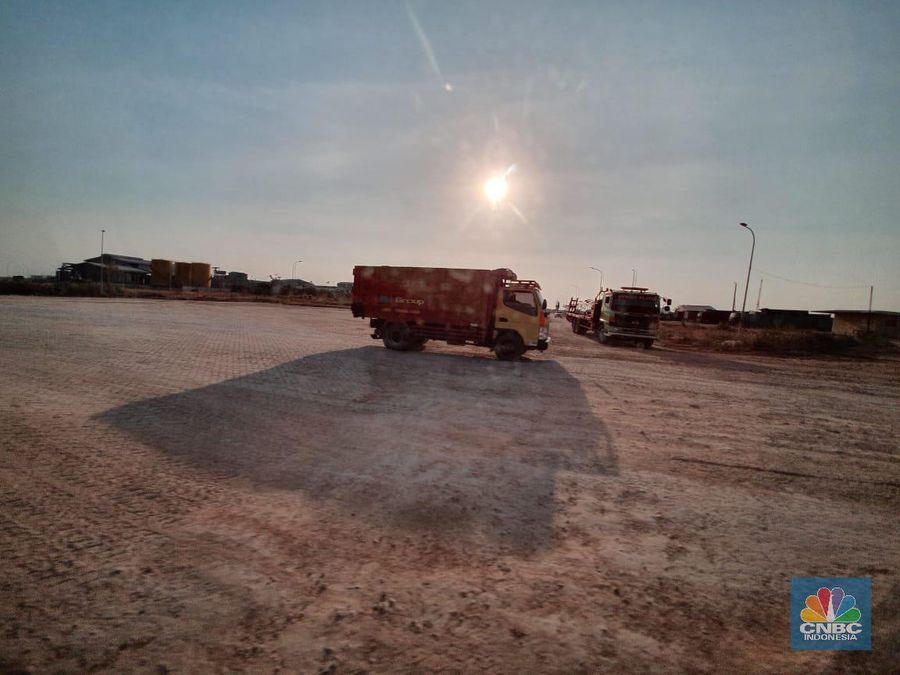 Smelter Freeport (CNBC Indonesia/Wahyu Daniel)