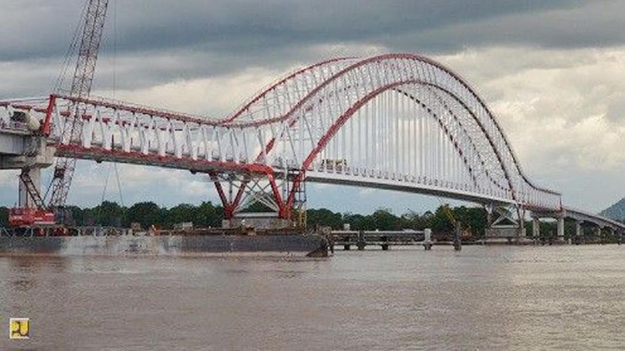 Kementerian Pekerjaan Umum dan Perumahan Rakyat (PUPR) tahun ini akan membangun sebanyak 148 unit jembatan gantung.