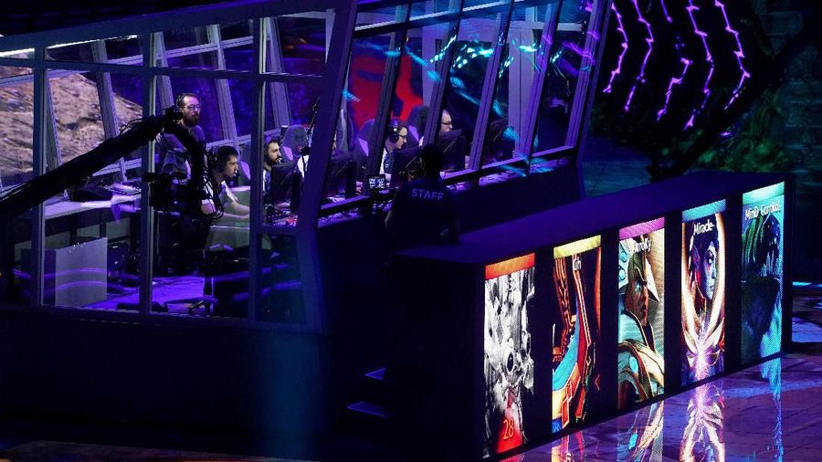 Esports - The International Dota 2 World Championships - Mercedes-Benz Arena, Shanghai, China - August 25, 2019. Team OG celebrate after winning the final against Team Liquid REUTERS/Aly Song