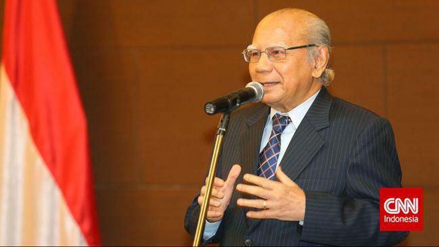 Emil Salim (CNN Indonesia/Safir Makki)