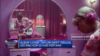 Album 'Lover' Taylor Swift Catatkan Rekor Penjualan