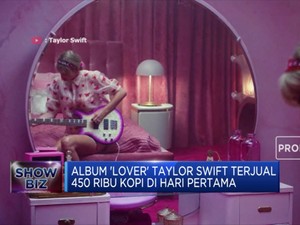 Album 'Lover' Taylor Swift Catatkan Rekor Penjualan