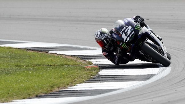 Vinales Akui Tak Kesulitan Salip Rossi di MotoGP Inggris