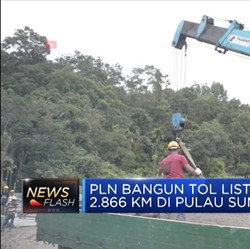 PLN Bangun Tol Listrik 2.866 KM di Sumatra