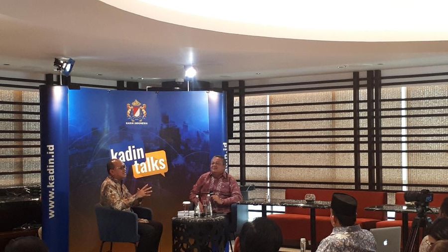Gubernur Bank Indonesia (BI) Perry Warjiyo mengungkapkan ada kebijakan ahead of the curve ketika Bank Indonesia menurunkan suku bunga acuan menjadi 5,5%.