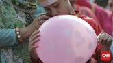 Pawai itu diselenggarakan oleh Koalisi Nasional POKJA Implementasi. (CNN Indonesia/Adhi Wicaksono)