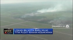 Lokasi Ibu Kota Baru Rawan Kebakaran Hutan