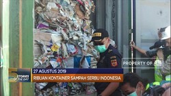 Jorok! Ribuan Kontainer Sampah Serbu Indonesia