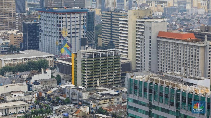Suasana gedung bertingkat di Jakarta, Selasa (27/8/2019). (CNBC Indonesia/Andrean Kristianto) Suasana gedung bertingkat di Jakarta, Selasa (27/8/2019). (CNBC Indonesia/Andrean Kristianto)