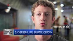 Zuckerberg Jual Saham Facebook Senilai Rp 4,14 Triliun