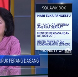 Streaming! Mari Elka Buka-Bukaan Risiko Perang Dagang