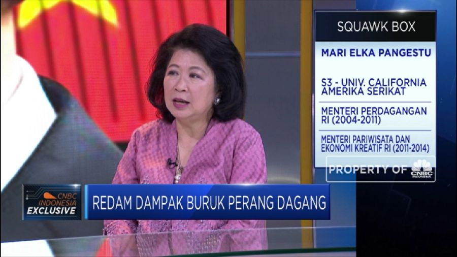 Perang dagang AS-China masih berkecamuk dan berimbas pada perdagangan global termasuk di negara berkembang seperti Indonesia.
