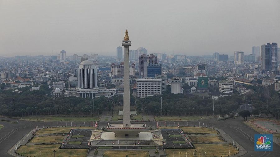 Suasana gedung bertingkat di Jakarta, Selasa (27/8/2019). (CNBC Indonesia/Andrean Kristianto)