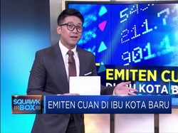 Ini Dia Emiten Berpotensi Raup Untung di Ibu Kota Baru