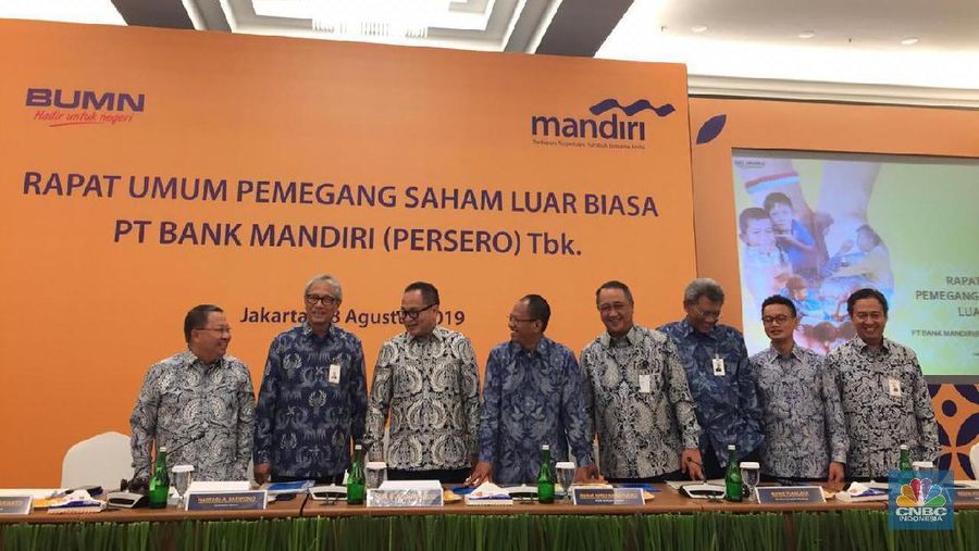 Kenaikan harga saham tersebut terjadi di jelang penutupan perdagangan dan setelah hasil RUPSLB diumumkan.