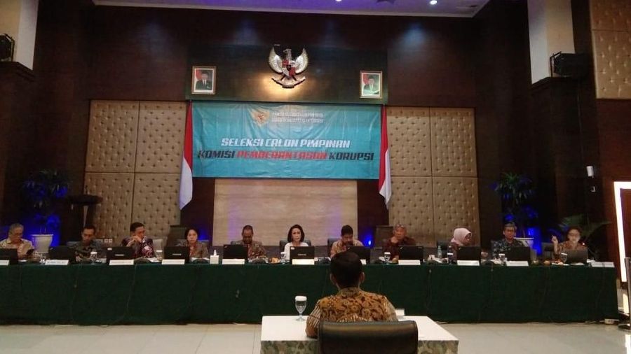 Pansel Capim KPK telah menyeleksi 376 pendaftar yang ingin menjadi komisioner KPK periode 2019 - 2023.