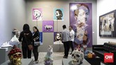 Merupakan presentasi spesial dari tujuh seniman yang direpresentasikan oleh 7 galeri dan akan menempati area-area khusus yang menyebar di seluruh area Art Fair. (CNN Indonesia/Safir Makki)