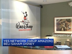 Disney Lepas Saham ke Amazon Senilai USD 3,37 M
