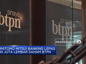 Sumitomo Mitsui Banking Lepas Saham di BTPN