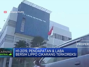 H1-2019 Laba Bersih Lippo Cikarang Terkoreksi