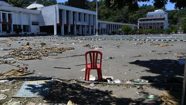 FOTO: Melihat Kondisi Jayapura Pasca-Kerusuhan