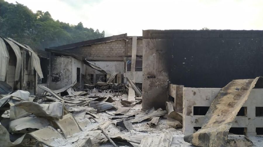 Kota Jayapura, Papua sempat lumpuh pasca aksi unjuk rasa yang berujung kericuhan.