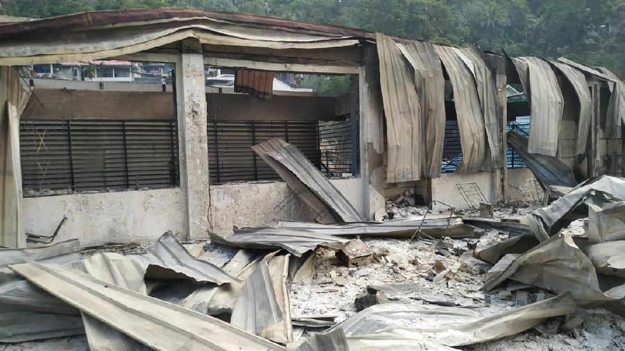 Kota Jayapura, Papua sempat lumpuh pasca aksi unjuk rasa yang berujung kericuhan.