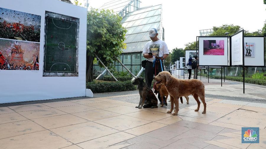 Ragam peristiwa yang mewarnai Ibu Kota terekam dalam pameran fotografi bertajuk 'Rekam Jakarta' yang digelar di Taman Menteng.