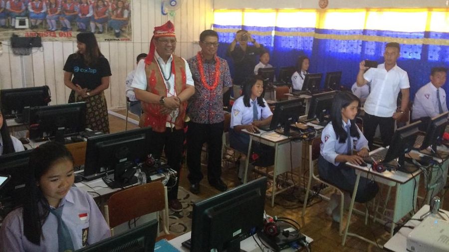 Susah sinyal yang dialami warga di Nunukan, Kalimantan Utara