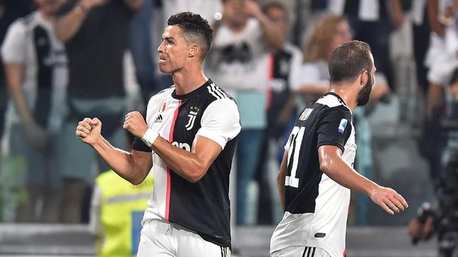 Jelang Inter vs Juventus, Ronaldo Buru Rekor Legenda Milan